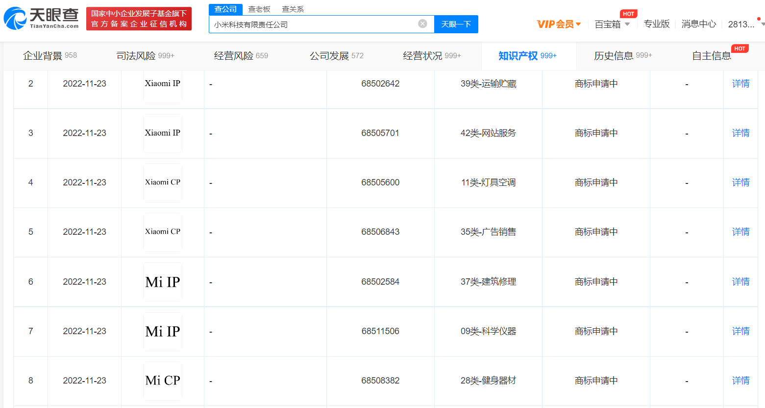 小米注册多个Xiaomi IP、Mi CP商标，注册英文商标要注意什么？