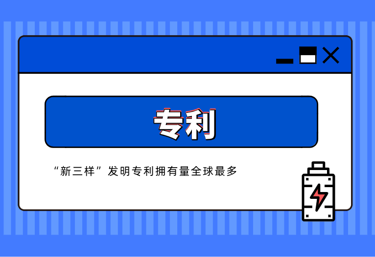 我国“新三样”发明专利拥有量全球最多